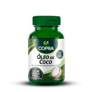Óleo de Coco Extravirgem - 60 Cápsulas