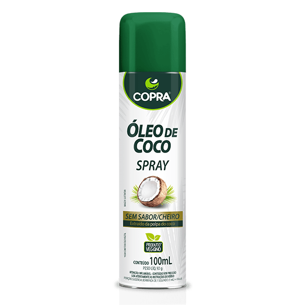 Óleo de Coco Sem Sabor Spray - 100ml